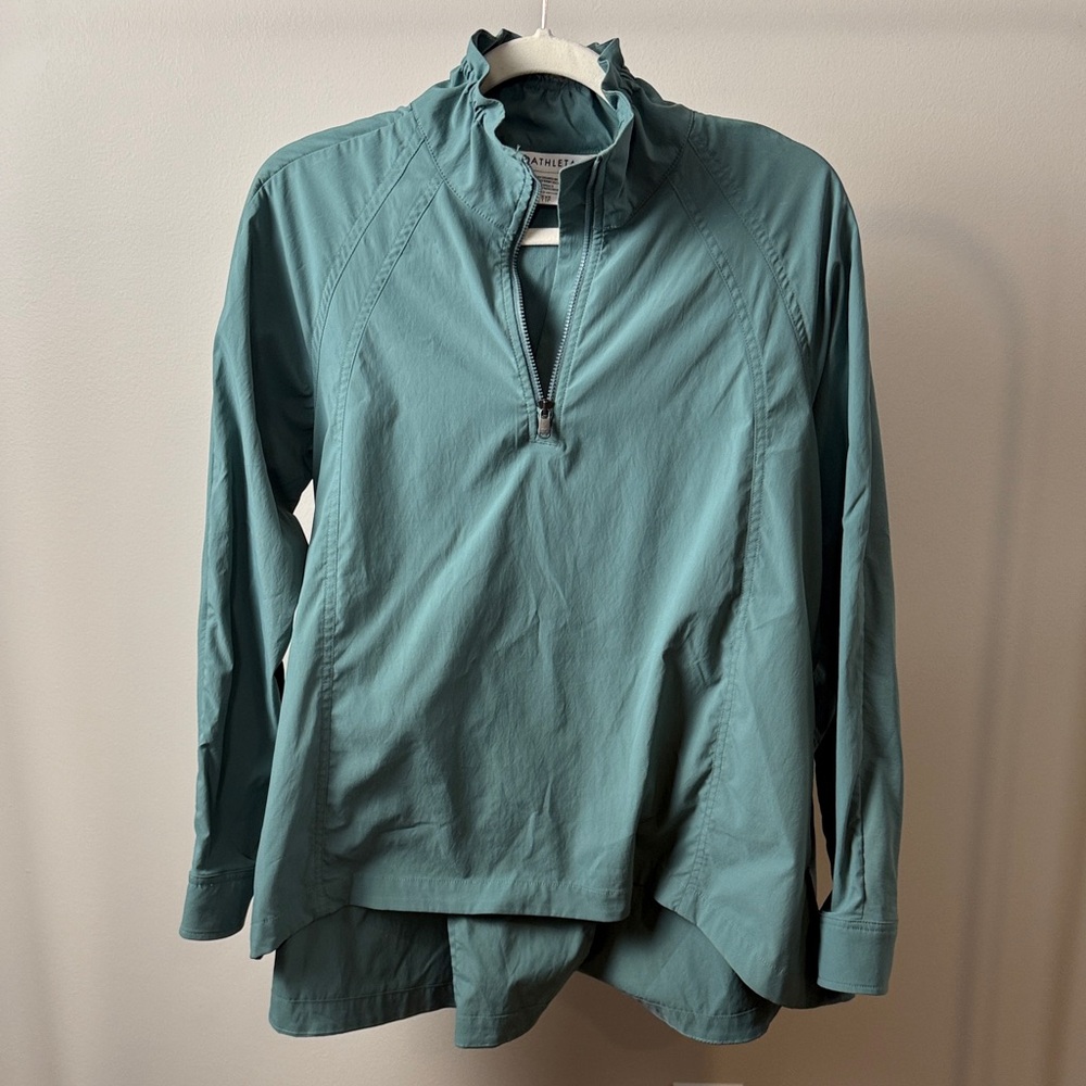 Athletha Teal 3/4 Zip Up Jacket (XXS)